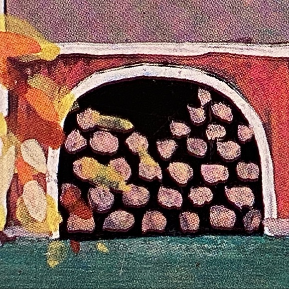 Meister Amish Theme Metal Tray from Brazil. Beautiful Vintage Art Piece for Home - Picture 7 of 15